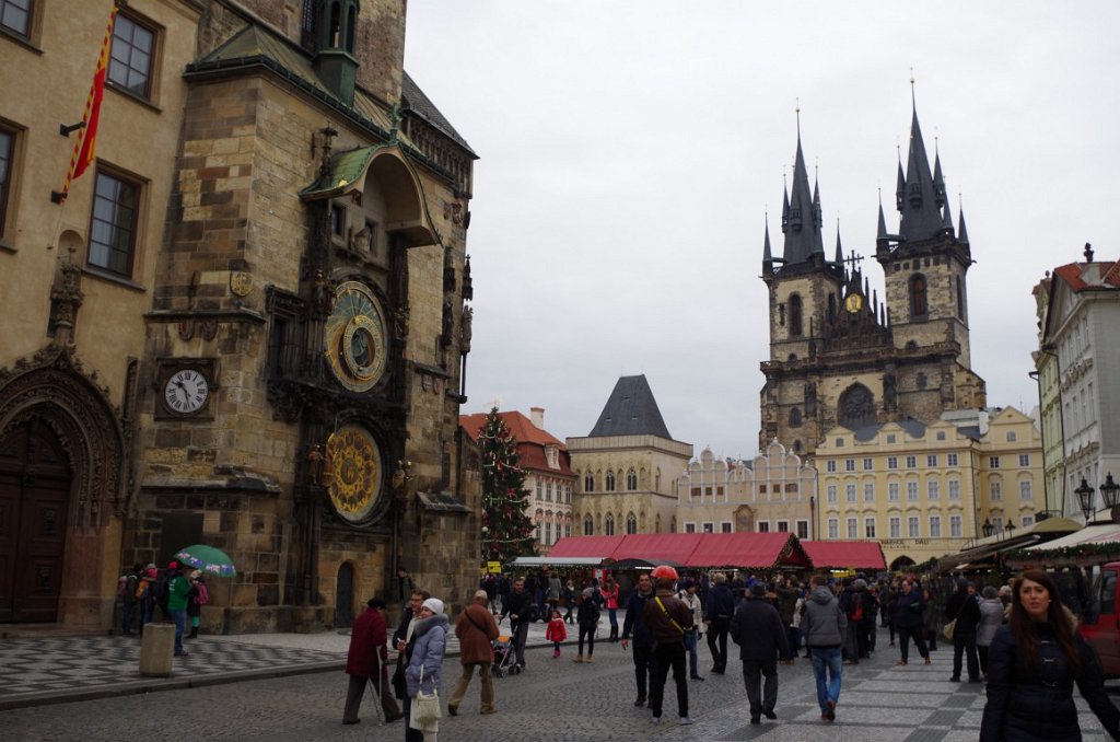 2014_1204_102934.jpg - Old Town Square with Astronomical Clock Prague