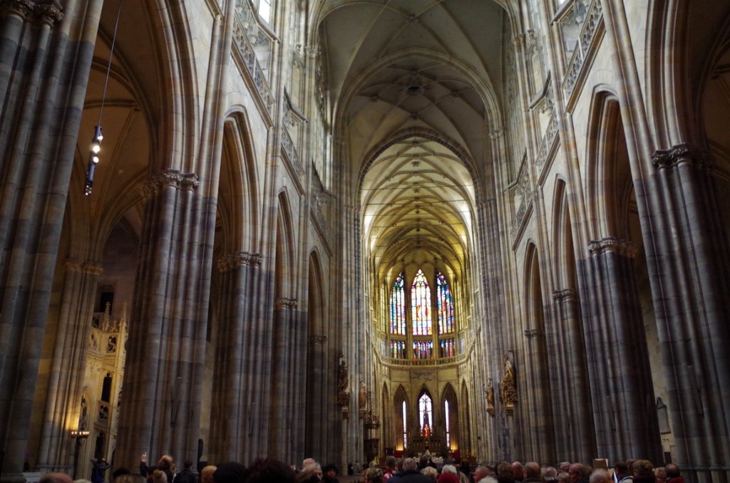 2014_1204_121316.jpg - St. Vitus Cathedral at the Prague Castle Complex