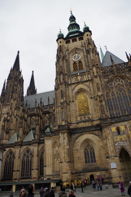 2014_1204_123159.jpg - St. Vitus Cathedral at the Prague Castle Complex