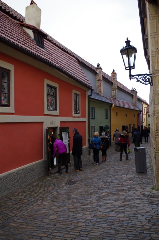2014_1204_131138.jpg - Golden Lane at the Prague Castle Complex